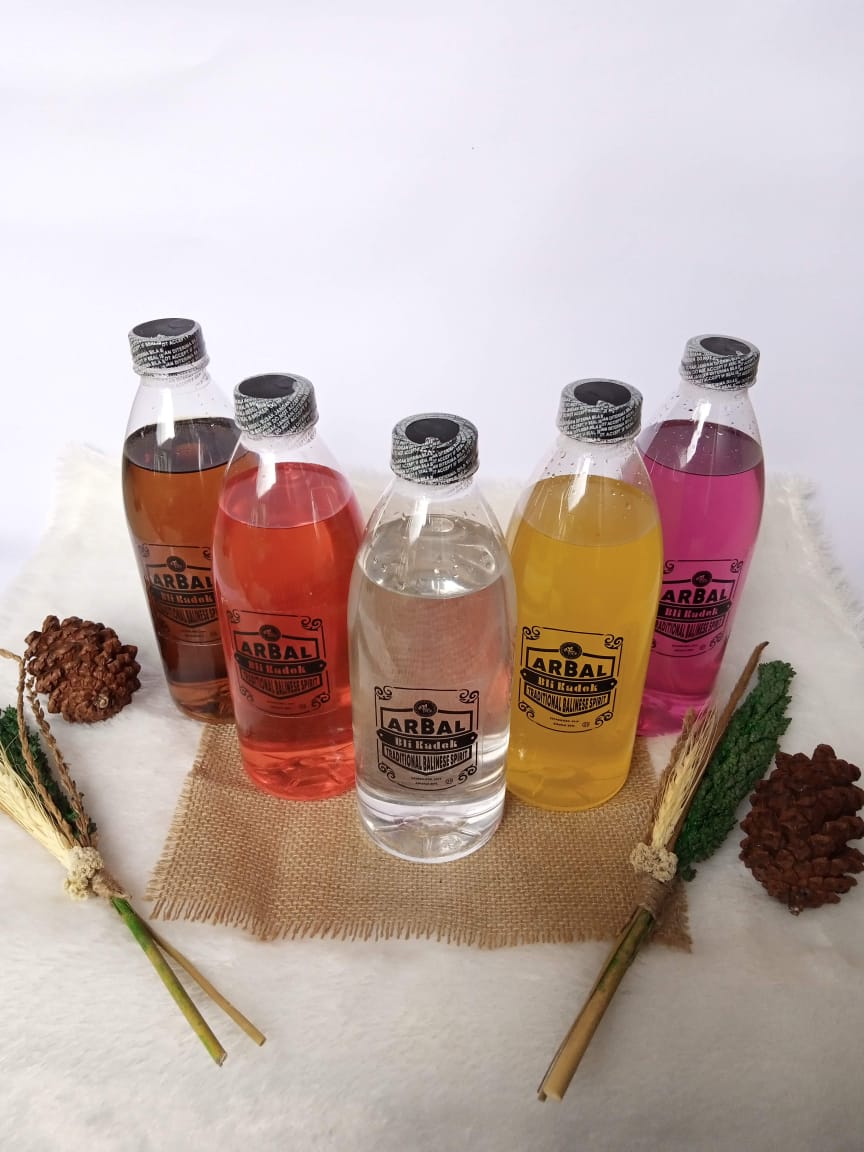 Foto Botol Arak Bali Api